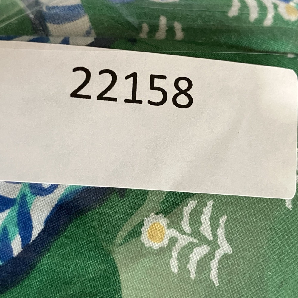 Printfresh Tiger Print Cotton Kimono Robe Green Blue Womens Plus Size 1X 2X - Picture 10 of 10
